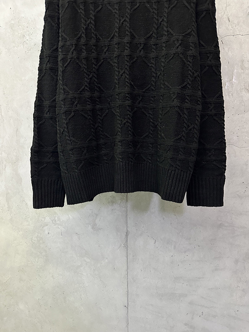 ディオール カシミア生地のカナージュニットセーター