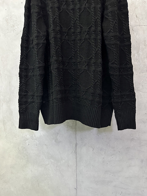 ディオール カシミア生地のカナージュニットセーター