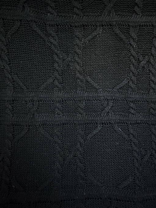 ディオール カシミア生地のカナージュニットセーター