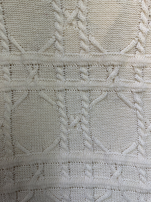 ディオール カシミア生地のカナージュニットセーター