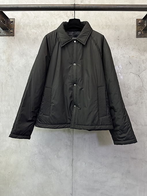 フェンディ ラペルギャバジンジャケット