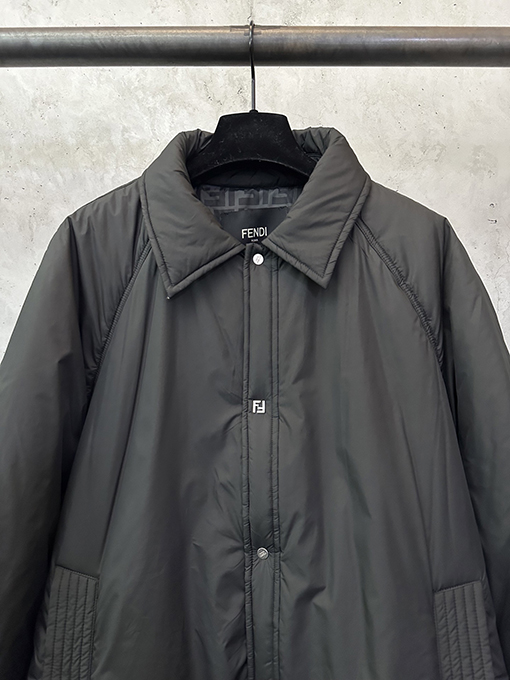 フェンディ ラペルギャバジンジャケット