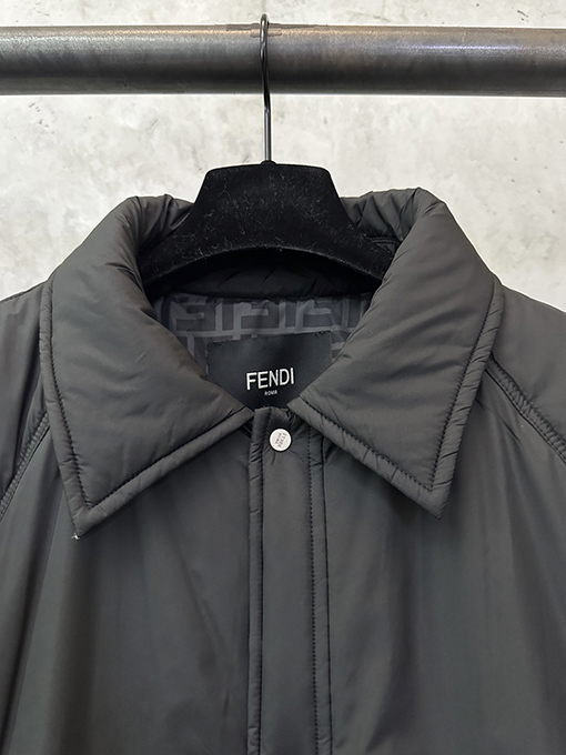 フェンディ ラペルギャバジンジャケット
