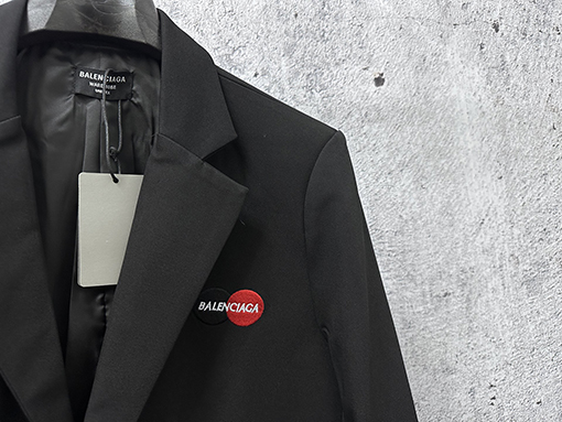 バレンシアガ Balenciaga 秋冬マスターカードスーツジャケット