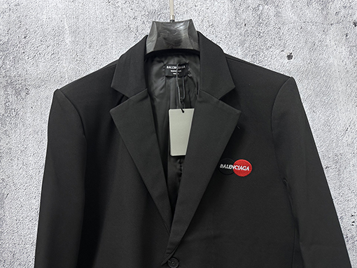 バレンシアガ Balenciaga 秋冬マスターカードスーツジャケット