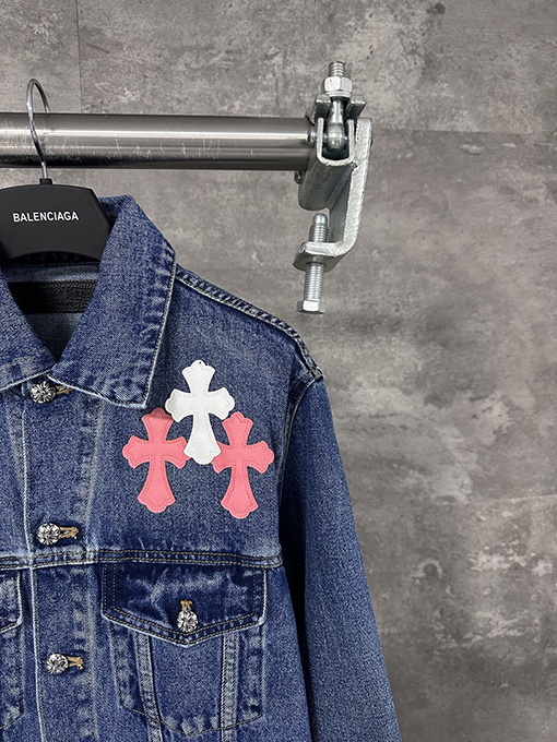 クロムハーツ クロス柄デニムジャケット