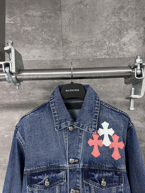 クロムハーツ クロス柄デニムジャケット