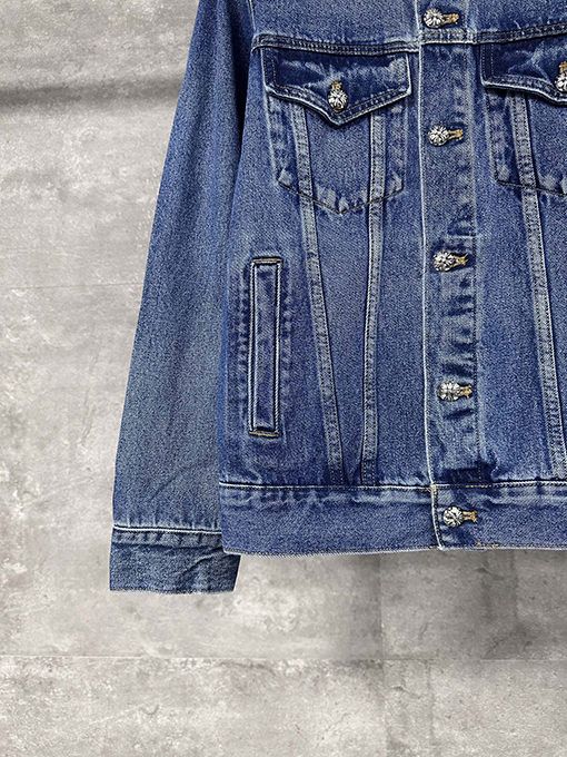 クロムハーツ クロス柄デニムジャケット