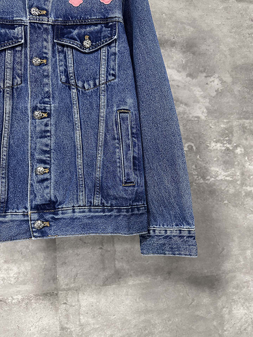 クロムハーツ クロス柄デニムジャケット