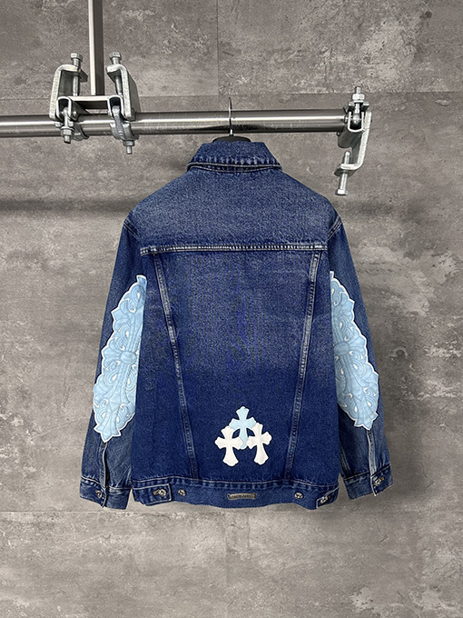 クロムハーツ クロス柄デニムジャケット