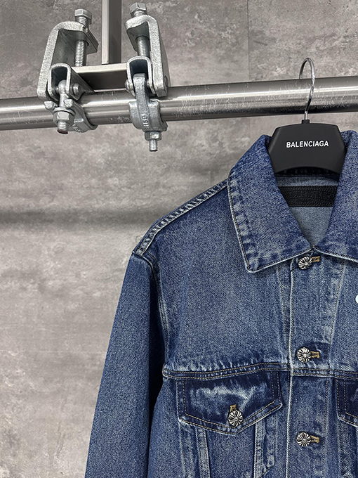 クロムハーツ クロス柄デニムジャケット