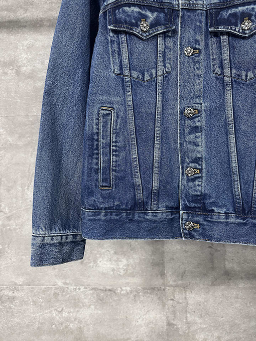 クロムハーツ クロス柄デニムジャケット