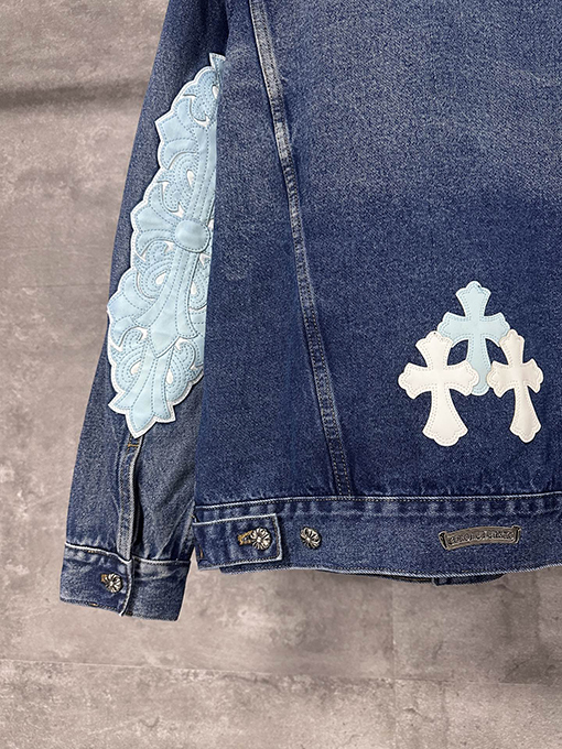 クロムハーツ クロス柄デニムジャケット