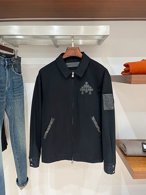 クロムハーツスーパーコピー パッチワークデニムワークジャケット