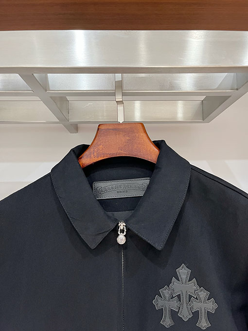 クロムハーツスーパーコピー パッチワークデニムワークジャケット