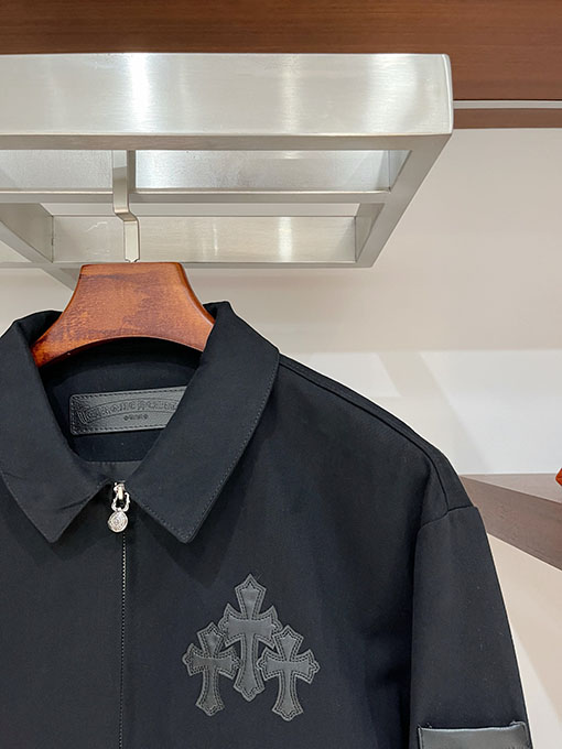 クロムハーツスーパーコピー パッチワークデニムワークジャケット