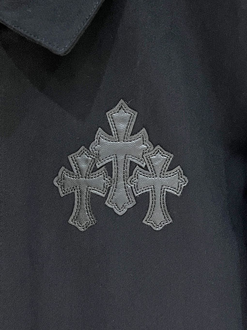 クロムハーツスーパーコピー パッチワークデニムワークジャケット