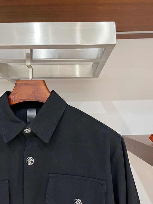 クロムハーツ 新モデルパッチワークデニムワークジャケット