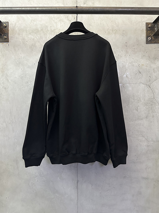 プラダコピー シルバーラベルレザークルーネックスウェットシャツ