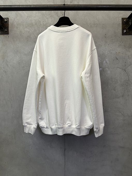 プラダコピー シルバーラベルレザークルーネックスウェットシャツ