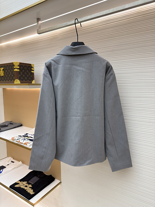 ロエベ シープスキンポケットスーツジャケット