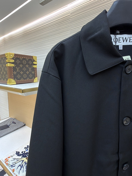 ロエベ シープスキンポケットスーツジャケット