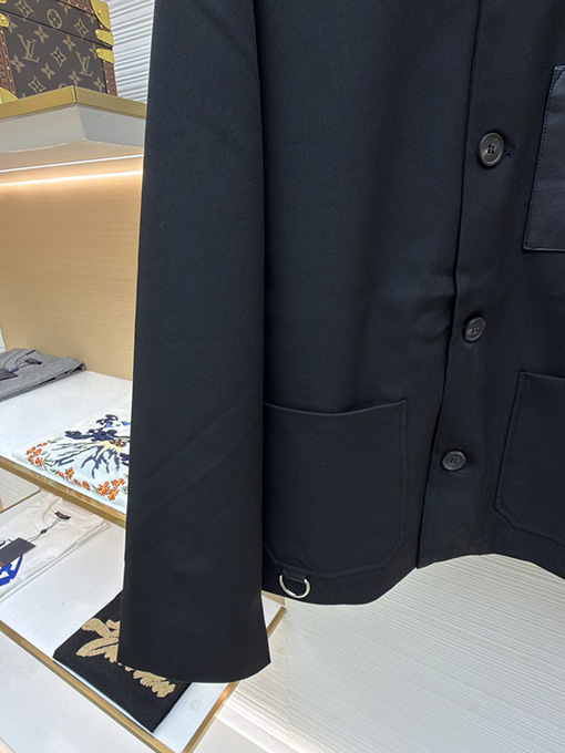 ロエベ シープスキンポケットスーツジャケット