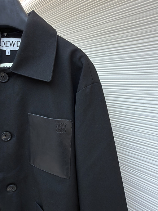 ロエベ シープスキンポケットスーツジャケット