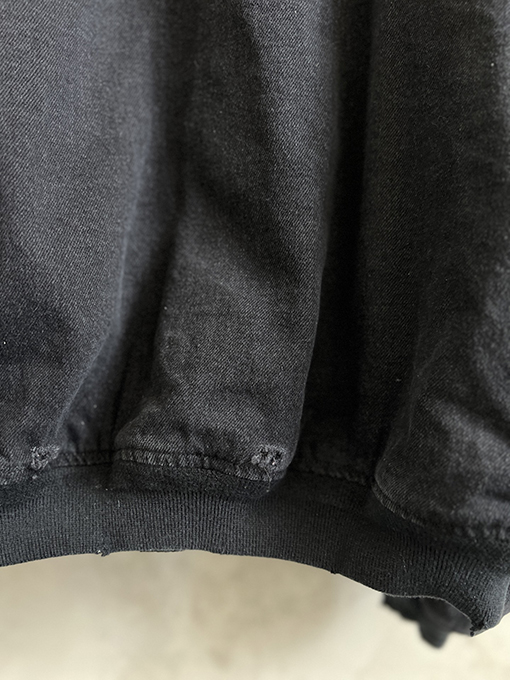 バレンシアガ bomber 新作のダメージウォッシュデニムコットンジャケット