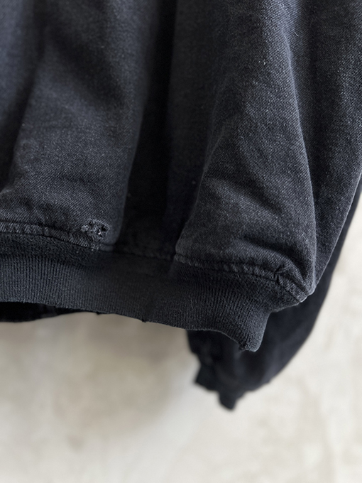 バレンシアガ bomber 新作のダメージウォッシュデニムコットンジャケット