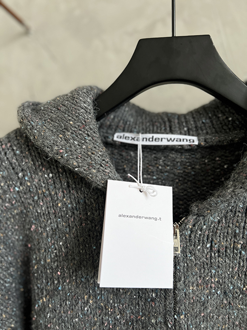 アレキサンダーワンスーパーコピー 新しいカーディガンジップアップジャケット