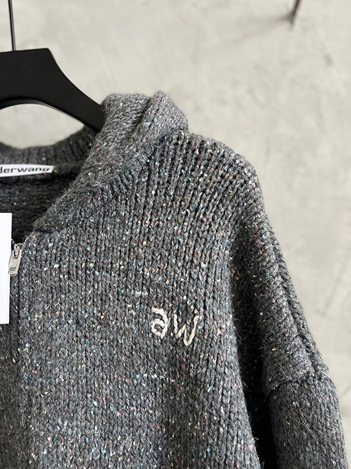 アレキサンダーワンスーパーコピー 新しいカーディガンジップアップジャケット