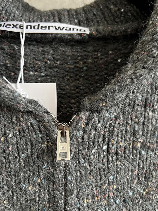 アレキサンダーワンスーパーコピー 新しいカーディガンジップアップジャケット