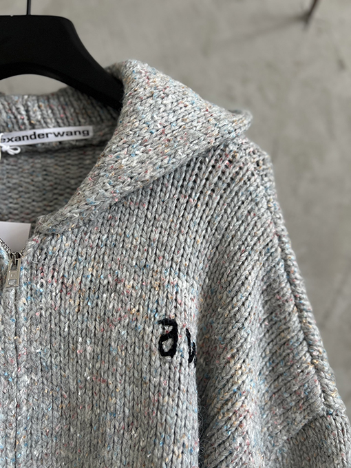 アレキサンダーワンスーパーコピー 新しいカーディガンジップアップジャケット