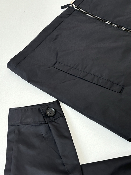 プラダ トライアングルロゴ織り長袖フード付きジャケット