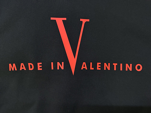 ヴァレンティノコピー VALENTINO レターVプリントクルーネックスウェットシャツ