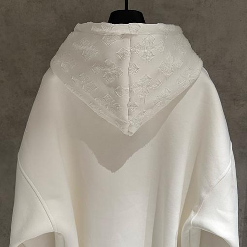 クロムハーツ 新しいジップアップフード付きスウェットシャツジャケット