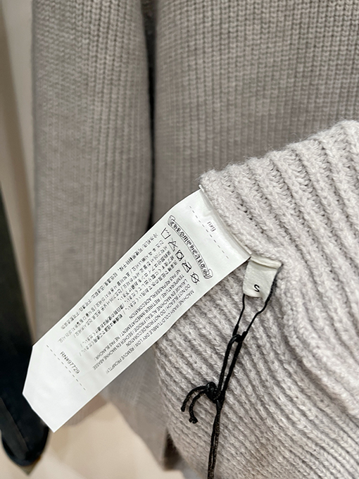 クロムハーツ クロスニットジャカードアップリケ刺繍ハーフジッププルオーバーセーター