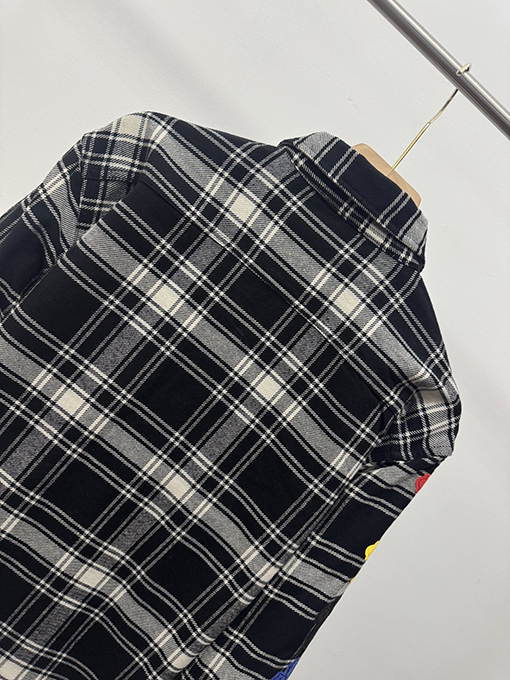 クロムハーツスーパーコピー チェック柄の長袖シャツ