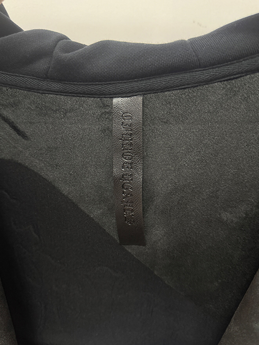 クロムハーツ クラシックなクロスパターンのフリースジャケット