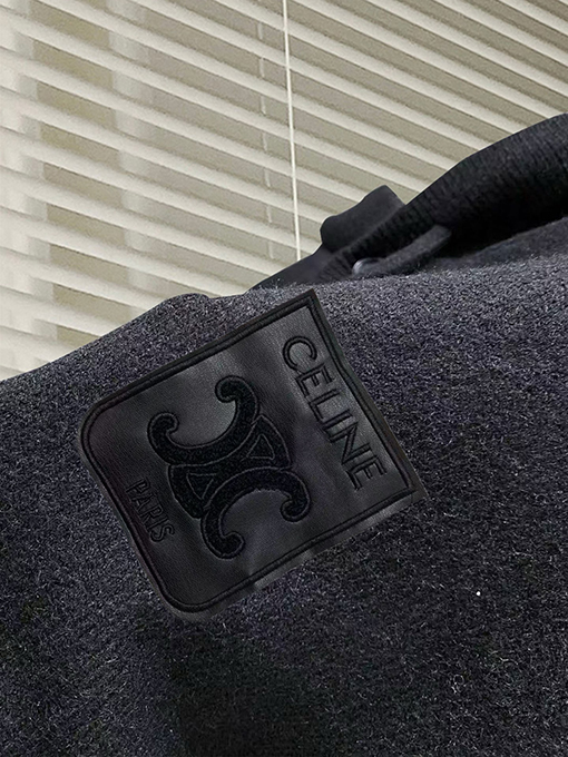 セリーヌ レターロゴフード付きセーター