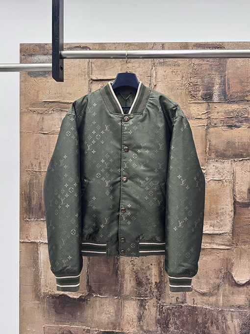 ルイヴィトンスーパーコピー オールロゴジャカードコットンコート