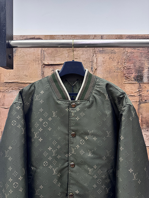 ルイヴィトンスーパーコピー オールロゴジャカードコットンコート