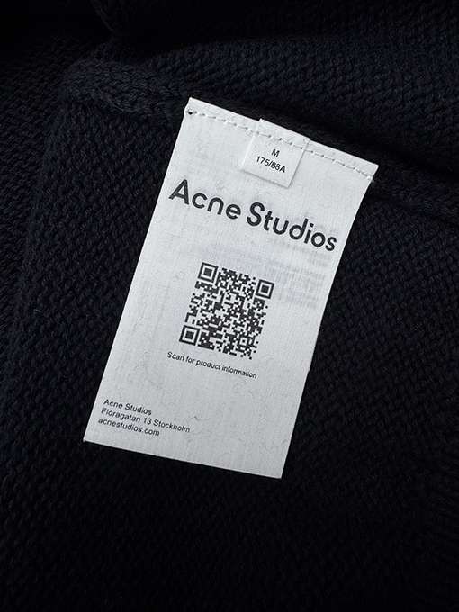 アクネストゥディオズ Acne Studios レタープリントニットウェア