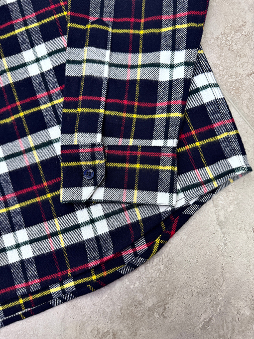 セリーヌコピー チェック柄の長袖シャツ