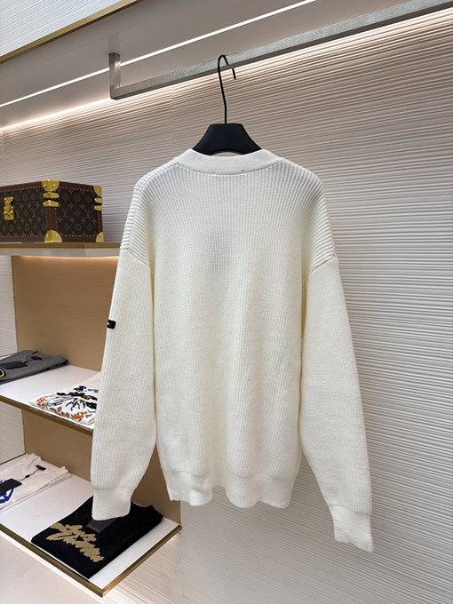 バレンシアガ Balenciaga アームロゴカーディガンセーター