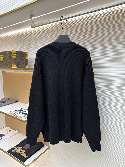 バレンシアガ Balenciaga アームロゴカーディガンセーター