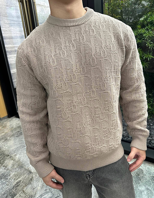 ディオールコピー Dior Oblique 全面ジャカードセーター