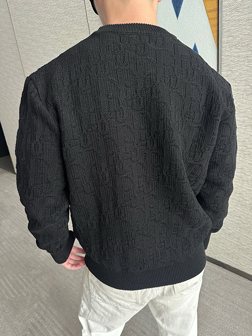 ディオールコピー Dior Oblique 全面ジャカードセーター