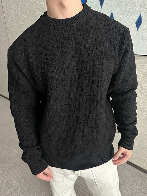 ディオールコピー Dior Oblique 全面ジャカードセーター